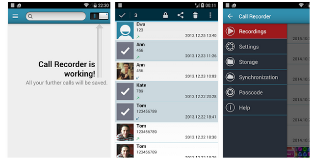 android app to record phone calls